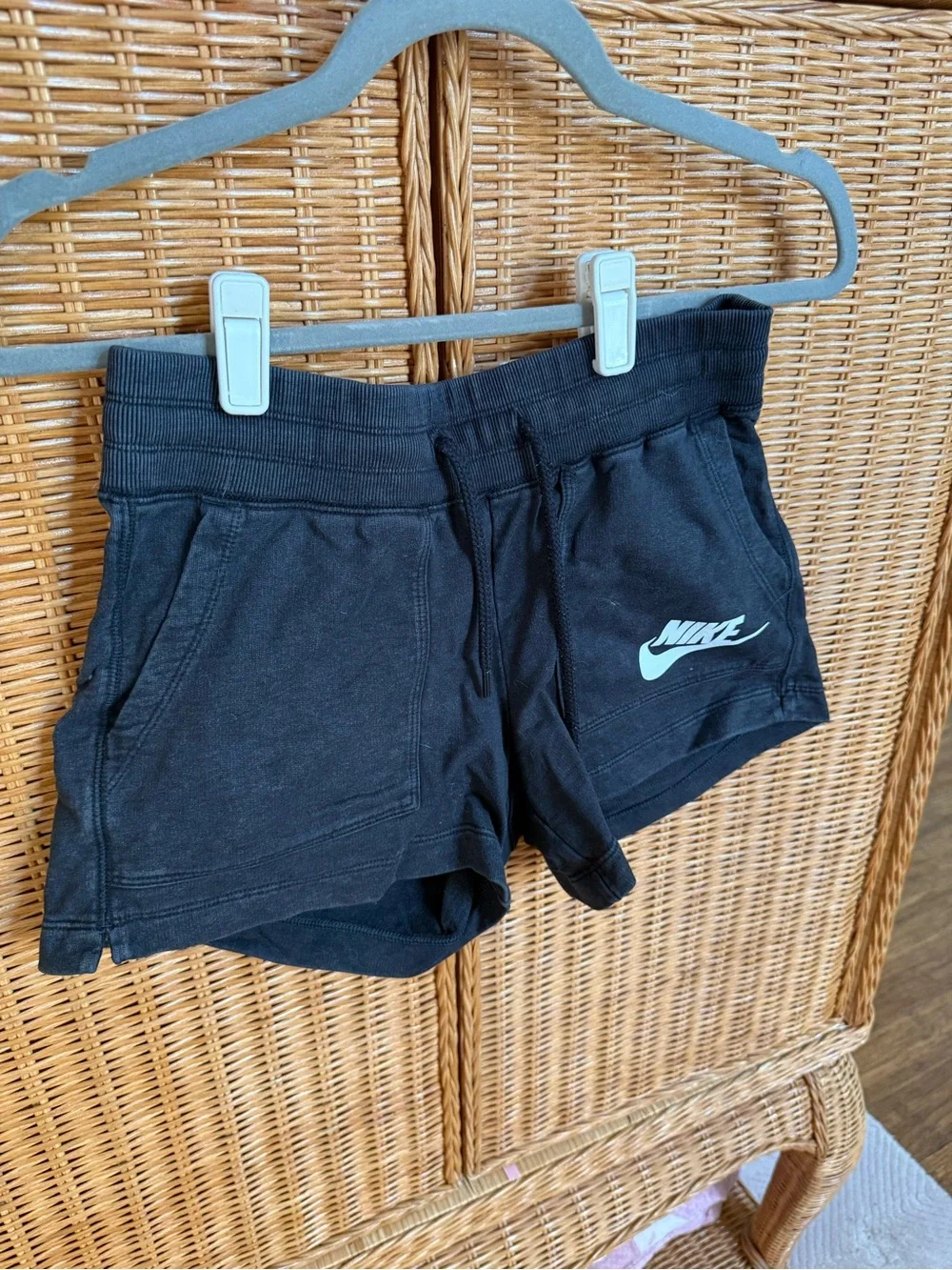 Nike Women's Black Logo Shorts